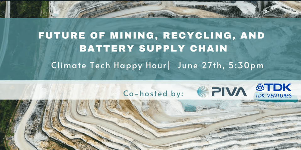 Climate Tech Happy Hour